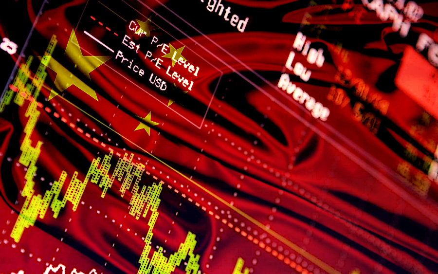 美國趨勢經濟學家保羅克魯曼說，中國經濟就像一部不前行，就會倒地的腳踏車，以印鈔票方式和信用貸款，拉抬GDP的方法已經走到頭了。（網路資料，民報合成）