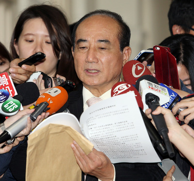 立法院長王金平（中央社資料照片）對於是否領表參選國民黨內總統大選初選，至今仍未表態。20150514