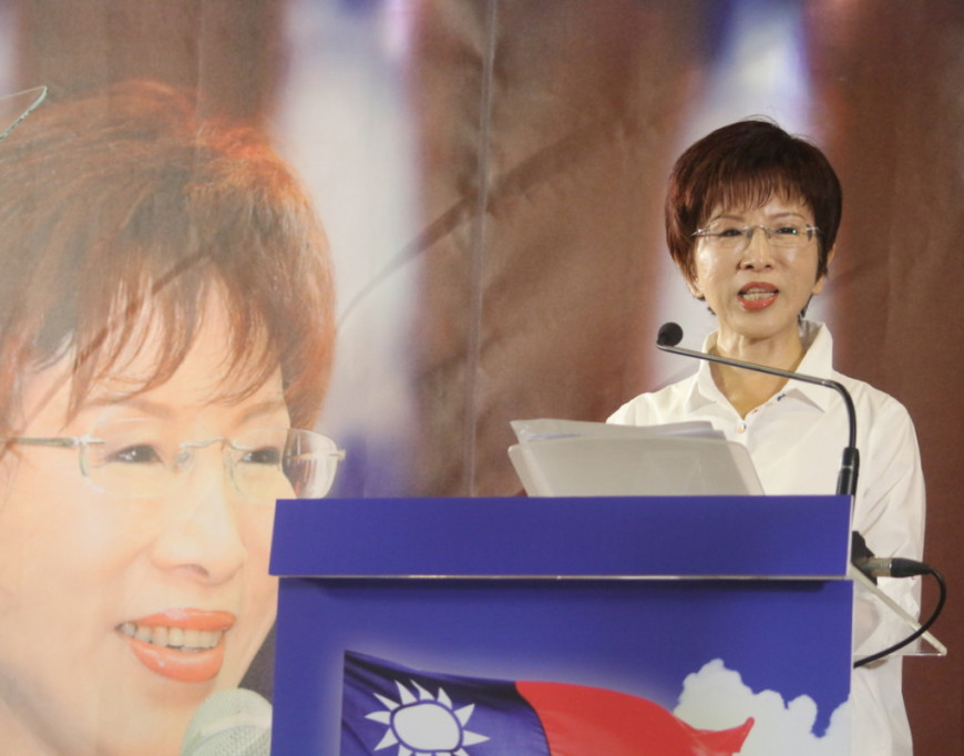 領導一個「黨魂歸零」的政黨，洪秀柱失言越來越多，未來何去何從？圖／何豪毅