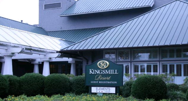 2015年美台國防工業會議在維琴尼亞州威廉斯堡舉行，圖片為會議地點（截圖取自：美國之音/鐘辰芳攝）