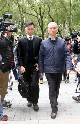 前頂新集團董事長魏應充日前獲新台幣1億元交保，之後每日至新生南路派出所報到。(中央社資料照)