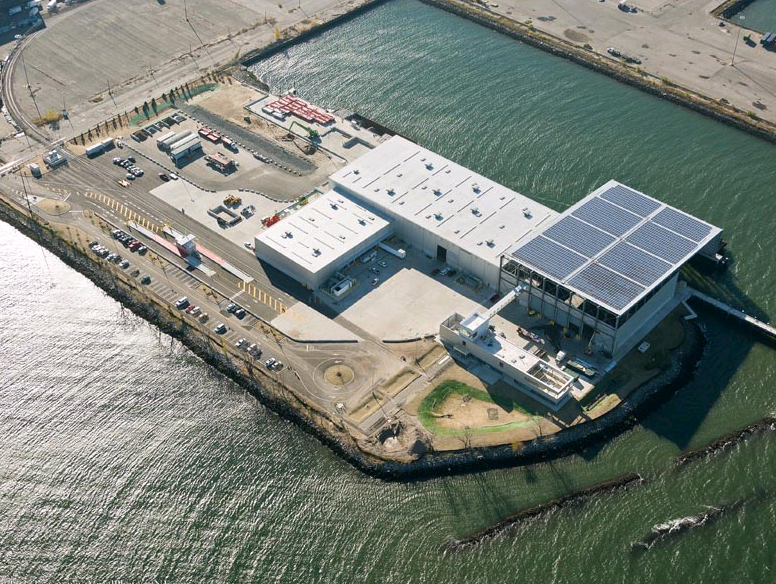 布魯克林西姆斯資源回收廠(Sims Municipal Recycling)(圖片:西姆斯資源回收廠官網截圖)