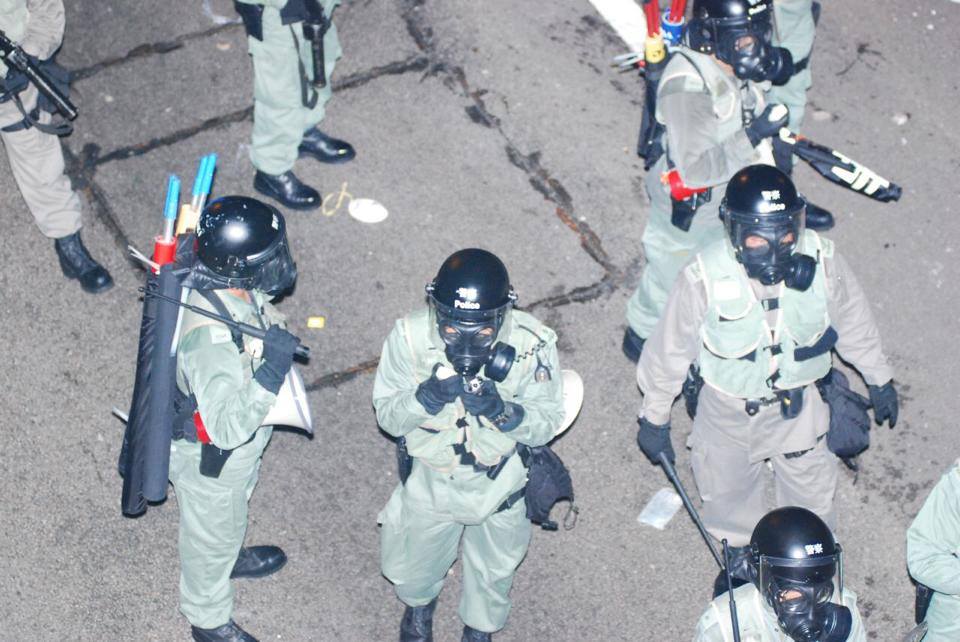 香港占中傳出解放軍即將入港，公立醫院已做好收治大量傷患的準備。（翻攝自香港獨立媒體網）