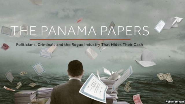 國際調查記者聯盟（ICIJ）發佈《巴拿馬文件》（Panama Papers）。（圖：取材自美國之音ＶＯＡ）