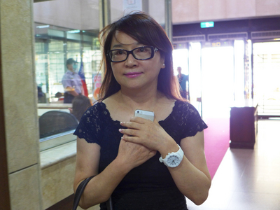 媒體人周玉蔻指控胡定吾是頂新2億政治獻金的牽線人，發表完公開信之後，周玉蔻至台北地檢按鈴控告國民黨恐嚇。（資料照片，中央社）