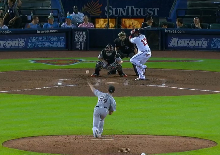 若將豪雨中斷及牛棚放火等因素排除在外，陳偉殷今日表現並不太差（圖／取材自MLB官網）