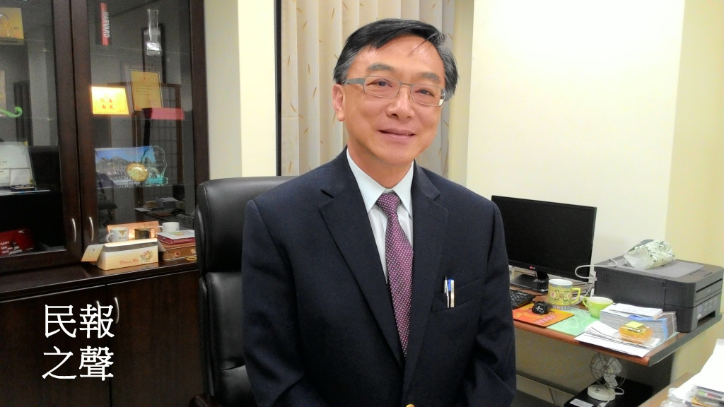 即將出任立委的高醫大副校長陳宜民是長期致力愛滋病防治、肝癌研究，是傳染病學專家。(記者陳俊廷攝)