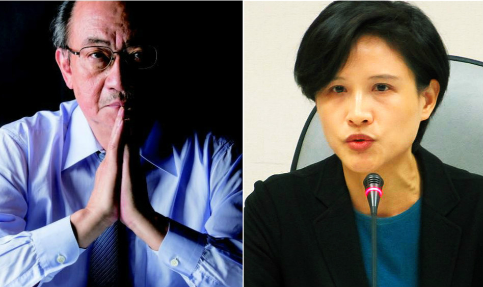 民進黨立法院黨團今天討論證所稅存廢一案，不分區立委鄭麗君槓上民進黨立院黨團總召柯建銘！鄭麗君說，不能接受民進黨團版的內容與國民黨團版的內容根本一模一樣怎麼跟社會交代。（網路資料組成）