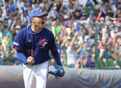 郭俊麟只休3天即銜命先發，投滿8局被打6安失1分，奪10次三振、無四死球。表現耀眼，處理危機的能力更令人驚艷。圖:中央社