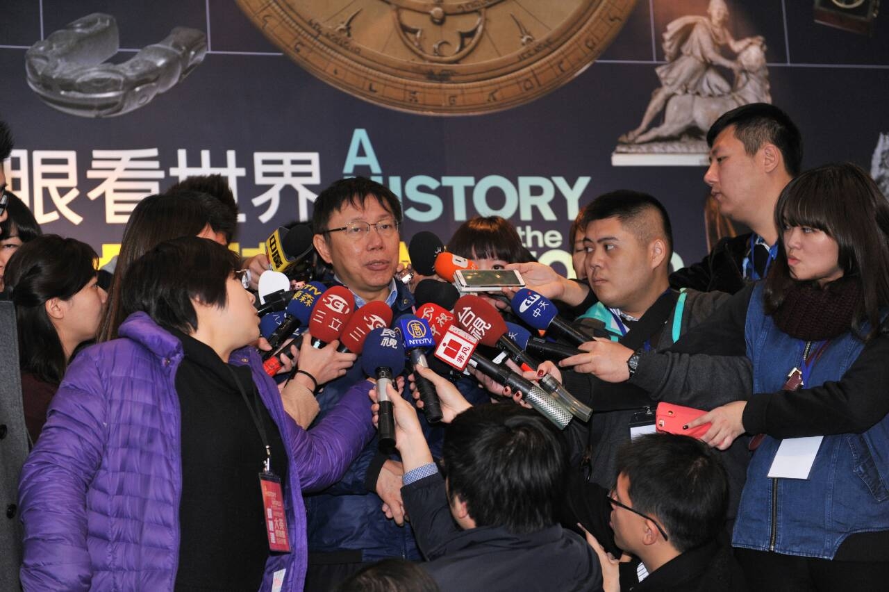 柯文哲(圖)今天回應，拆違建不是為了拆違建，是為了公共安全，所以只要屋主改建，經過建管處鑑定就不必被拆。(市府媒體事務組圖片提供)