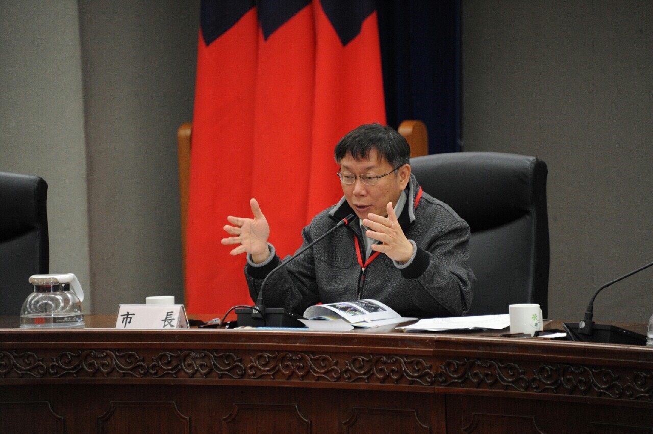 台北市長柯文哲今天宣布,YouBike自4月1日起開始調整費用,取消前半小時免費,改收5元。(圖由北市府提供20150311)