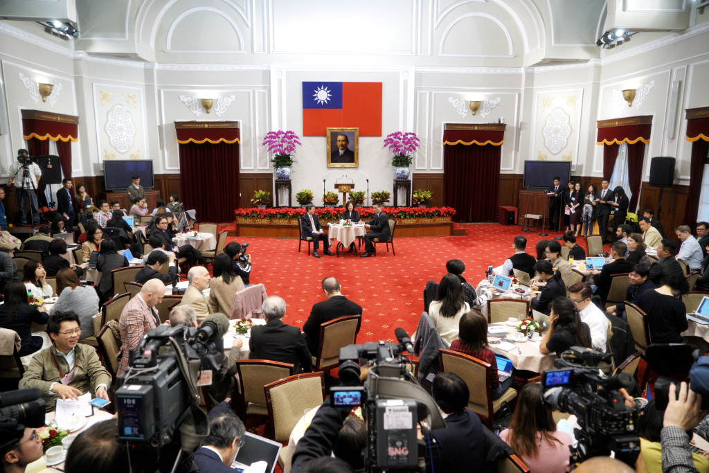 總統秘書長人選，蔡英文：幾個人選考慮中。圖/張良一