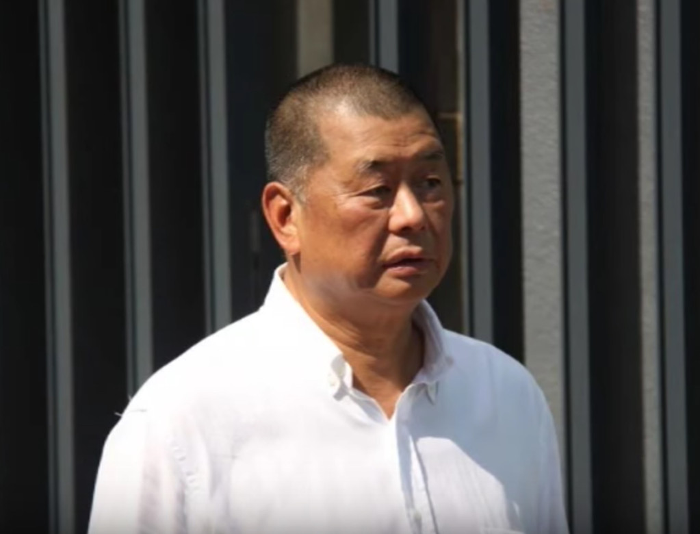 黎智英是香港“大中華膠”的代表人物。圖／畫面翻攝自香港時事彙整@youtube