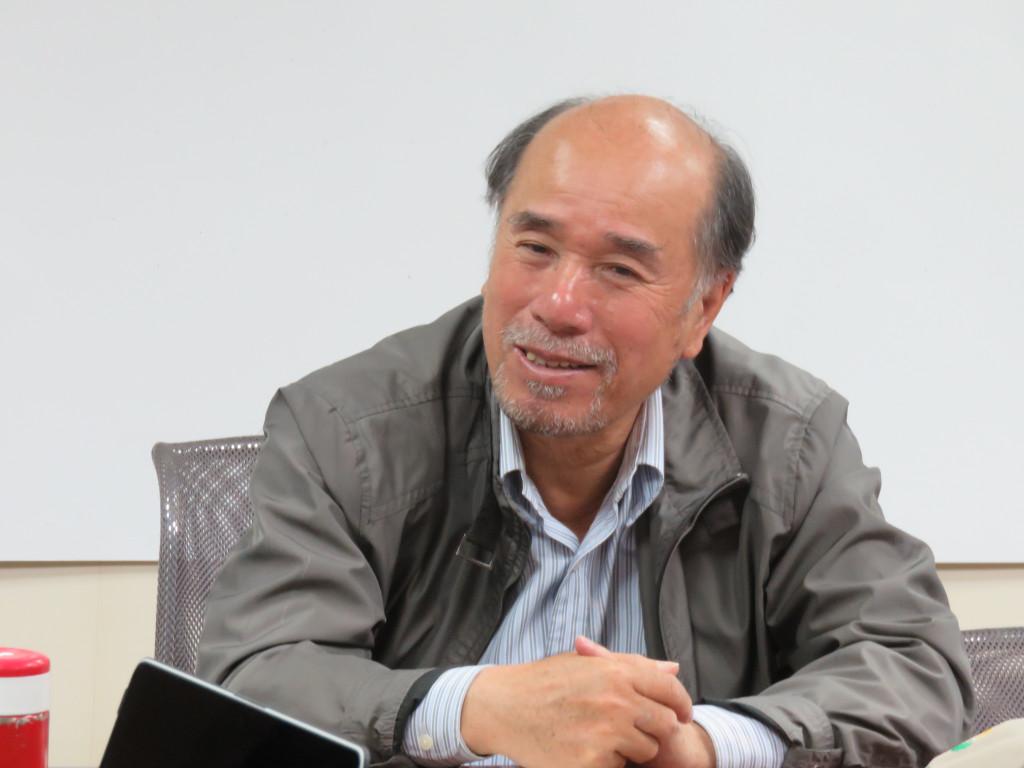 「自由台灣黨」發起人蔡丁貴強調，該黨不分區席次不多，不會搶到民進黨的票，主要競爭對象是台聯，若台聯在他們還沒提名前，表態公開主張台灣獨立，就考慮不提立委候選人。（記者林冠妙攝20150505）