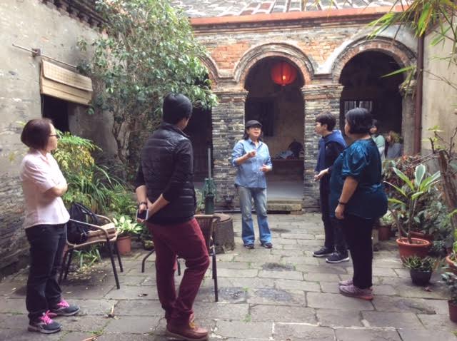 解説百年古厝⋯⋯「文化解説」是不是「知識經濟」？圖／陳來紅提供