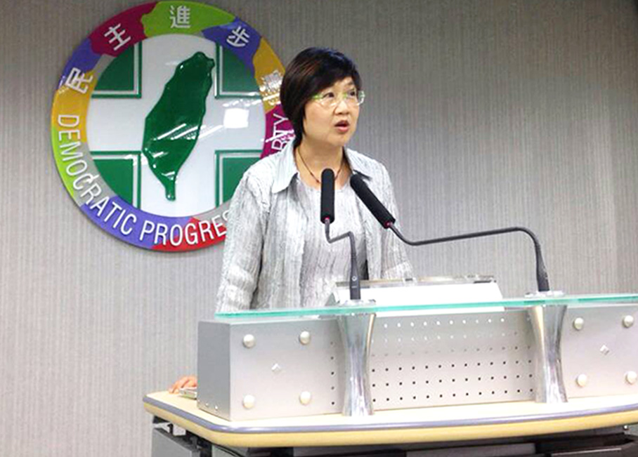 因在美國演講內容引發爭議而請辭民進黨發言人的徐佳青。(民報資料照片,朱蒲青攝)