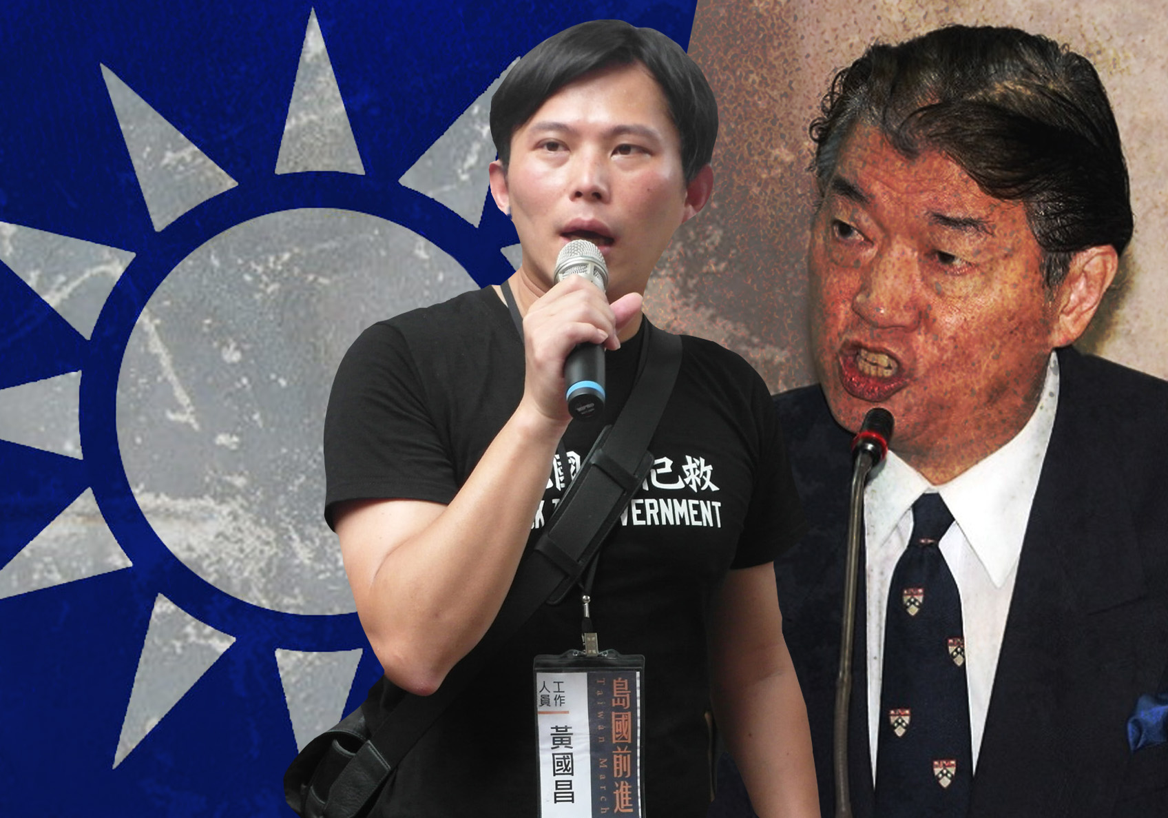 馬府的駐美外交官不替台灣進行外交工作卻對國民進行「思想審查」並扼殺言論自由，並以「行政中立」等理由阻撓黃國昌的演講活動的說法，完全禁不起檢驗。（中央社、資料照，民報合成）