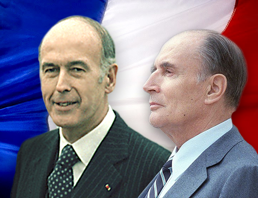 季斯卡(圖左)這位歷史上最年輕的總統，雖然在連任時敗給他七年前的手下敗將密特朗，但他依然維持總統應有的高度，以國家利益為優先考量。（圖：wikimedia，民報影像處理）