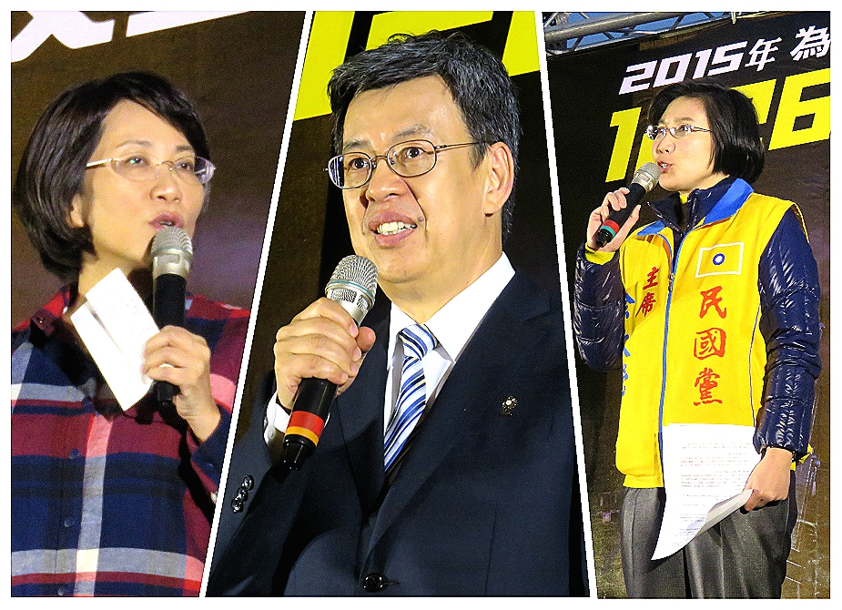 「全台反空汙抗暖化救健康大遊行」今（26）日下午登場，三組副總統候選人也於辯論會後趕往聲援，並發表對空汙議題的看法以及對本次遊行的五大訴求提出回應。（江琳婕／攝影）