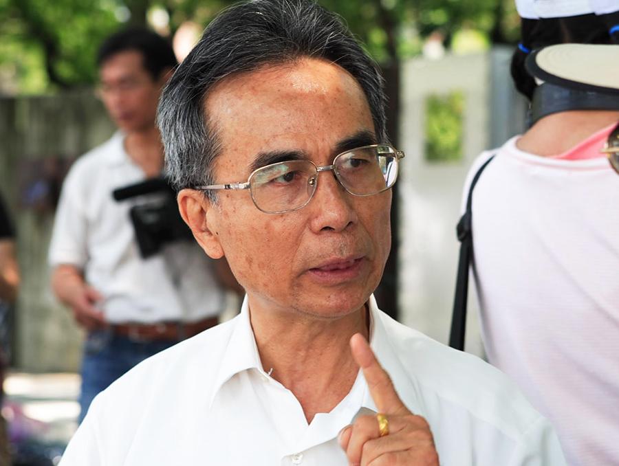 前南社社長鄭正煜不敵病魔辭世，享壽68歲。（翻攝自法輪大法亞太訊息中心）