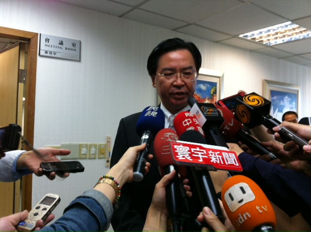 吳釗燮證實任民進黨秘書長。（朱蒲青攝）