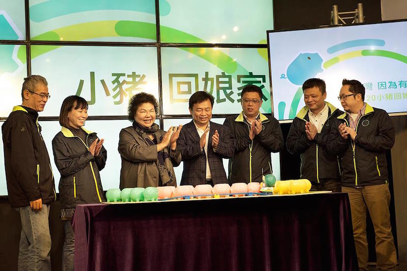 陳菊:民進黨在最後一哩路最難走,呼籲支持12月20日「小豬回娘家」活動。(黃謙賢攝)