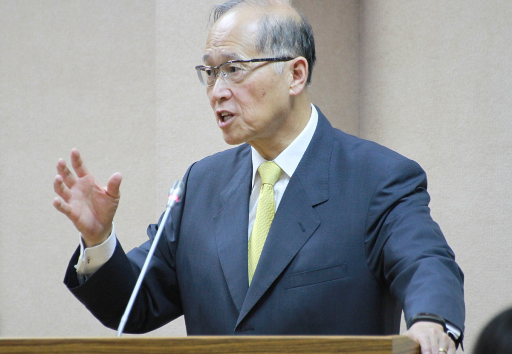 傳黃志芳出任印尼代表，外交部長李大維在立院否認此事。何豪毅攝20160602
