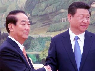 宋楚瑜與習近平會面（中央社）