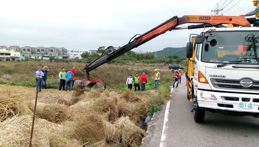 台中外埔綠能生態園區，全台首創生廚餘與稻稈氣化雙核心發電技術，完工進入倒數計時，下個月試營運。圖／台中市環保局