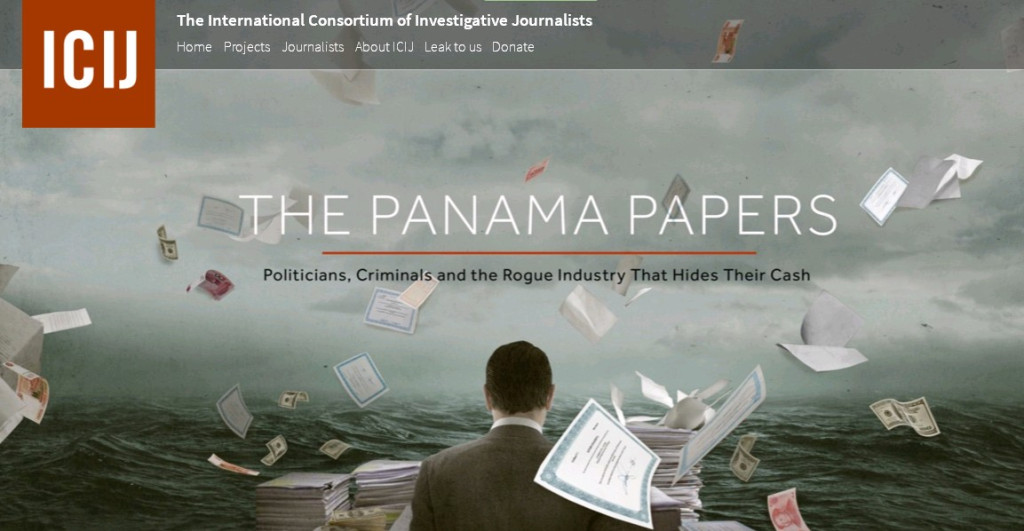 《巴拿馬文件》顯示,空殼的境外投資公司,往往從事腐敗可疑的商業勾當,也證明中國至少7名現任和前任領導人與這家巴拿馬公司所設立的離岸公司有牽連。(圖片:ICIJ網站)