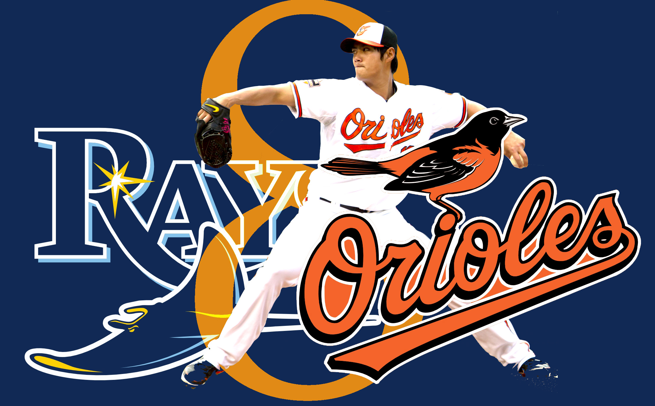 陳偉殷明晨(16)將赴坦帕灣對戰光芒,爭取本季第8勝, 並挑戰生涯最多的5連 勝紀錄。(圖片:民報合成)