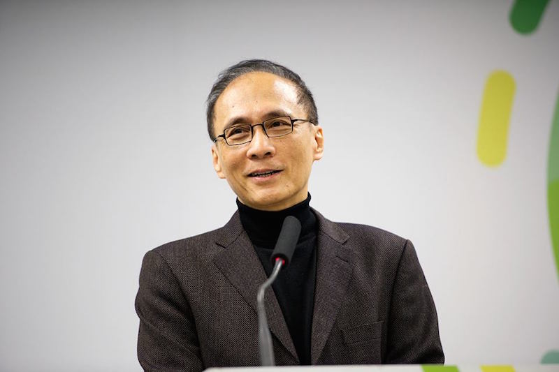 林全向媒體宣布新三不政策。（黃謙賢攝）