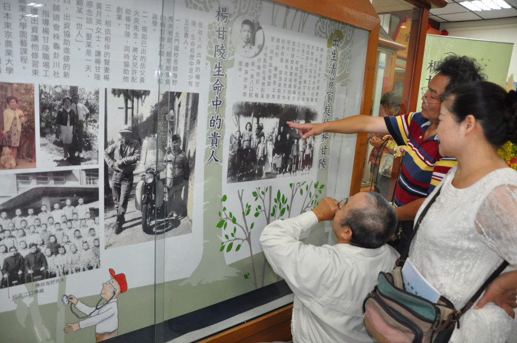 台灣首位日本樹木醫生楊甘陵資料展今開幕。圖／黃筱珮攝